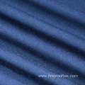 Fireproof Cotton Acrylic Blend Blue Warm Sleepwear Fabric